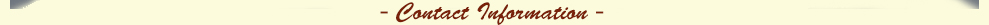 Contact Information